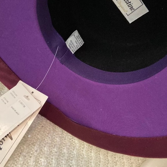 NWT Aussie Austine Eggplant Dress / Church Hat main image 5
